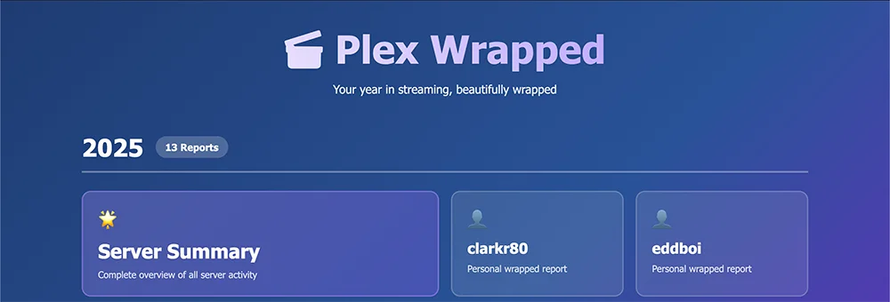 Plex Wrapped
